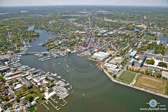 Downtown Annapolis,the United States Naval Academy, and Eastport, Md