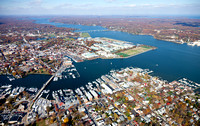 Eastport, Md with U.S. Naval Academy in the Background