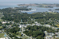 Aerial View of Rock Hall, Md