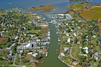 Tilghman Island From Above