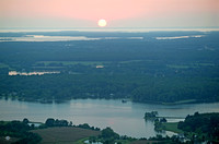 Sunset over the Tred Avon River