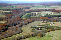 Fall Trees Line the Chester River