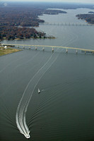 Power Boat on the Severn River