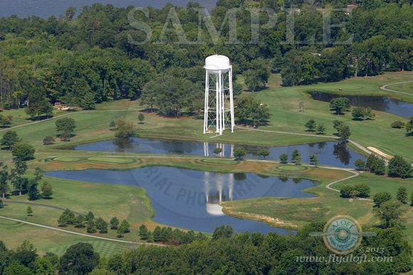 Prospect Bay Community's Water Tower on the Golf Course