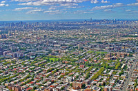 New York City from a Blimp